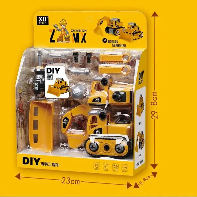 DIY Assembly Construction Vehicle