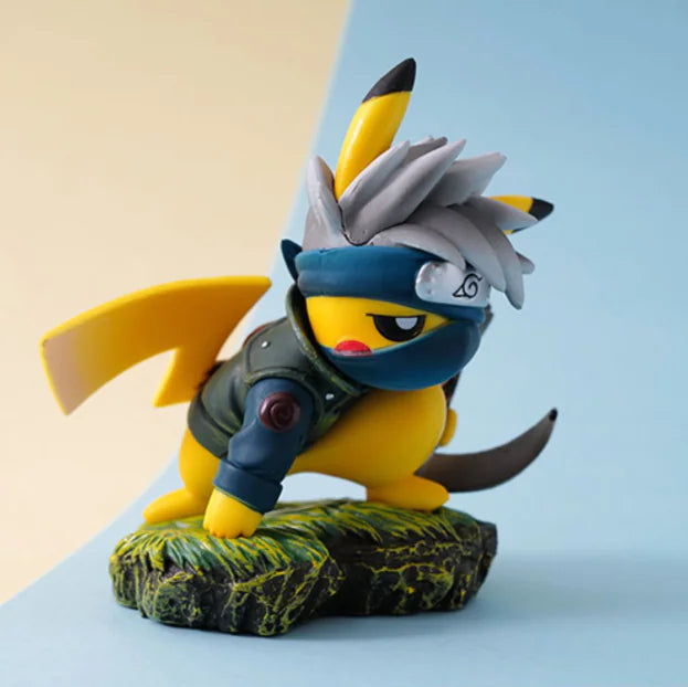 Pikachu x Naruto Figurine Model