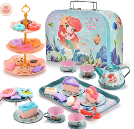 Girls Play Dessert & Tea Toy Set
