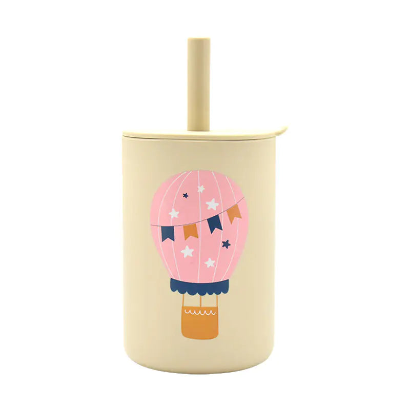 Leak-proof Silicone Children's Drinking Cup