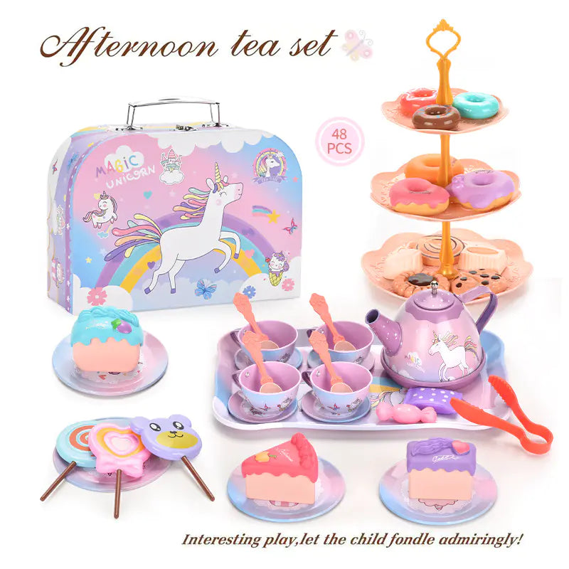 Girls Play Dessert & Tea Toy Set