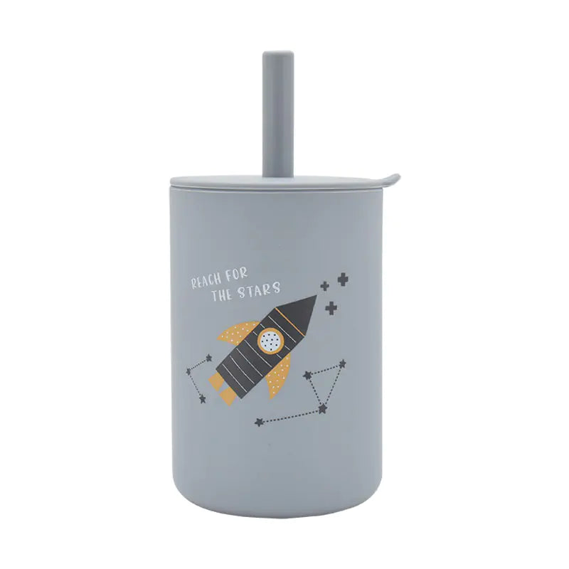 Leak-proof Silicone Children's Drinking Cup