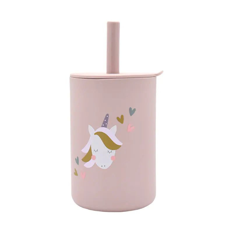 Leak-proof Silicone Children's Drinking Cup