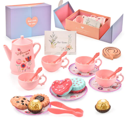 Girls Play Dessert & Tea Toy Set