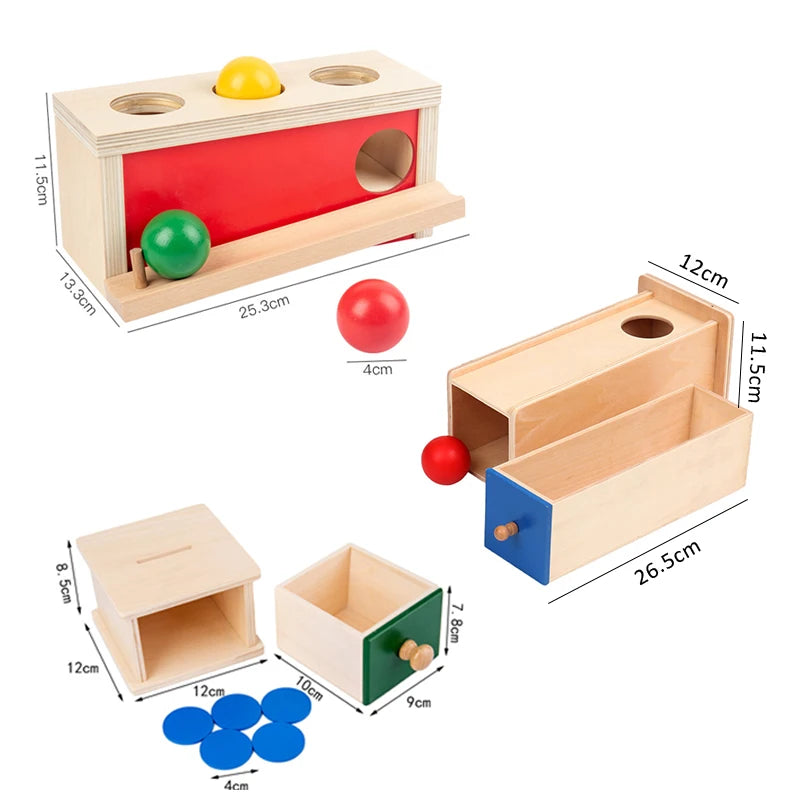 Three-color Puzzle Drawer