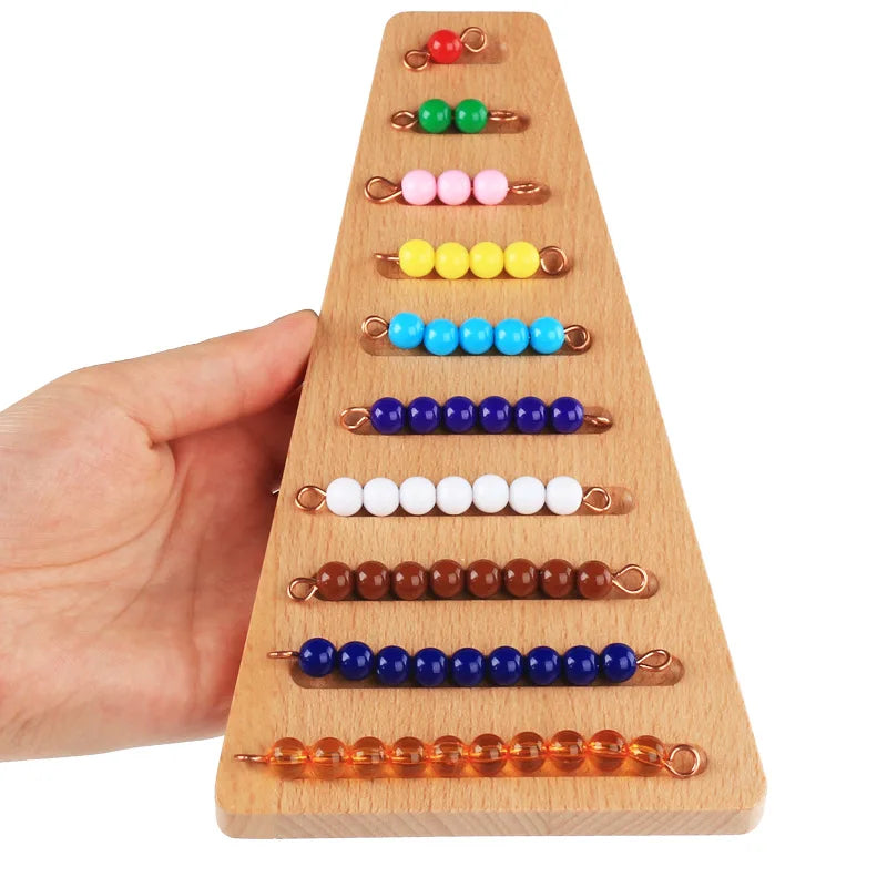 Montessori Numbers 1-9 Beaded Frame