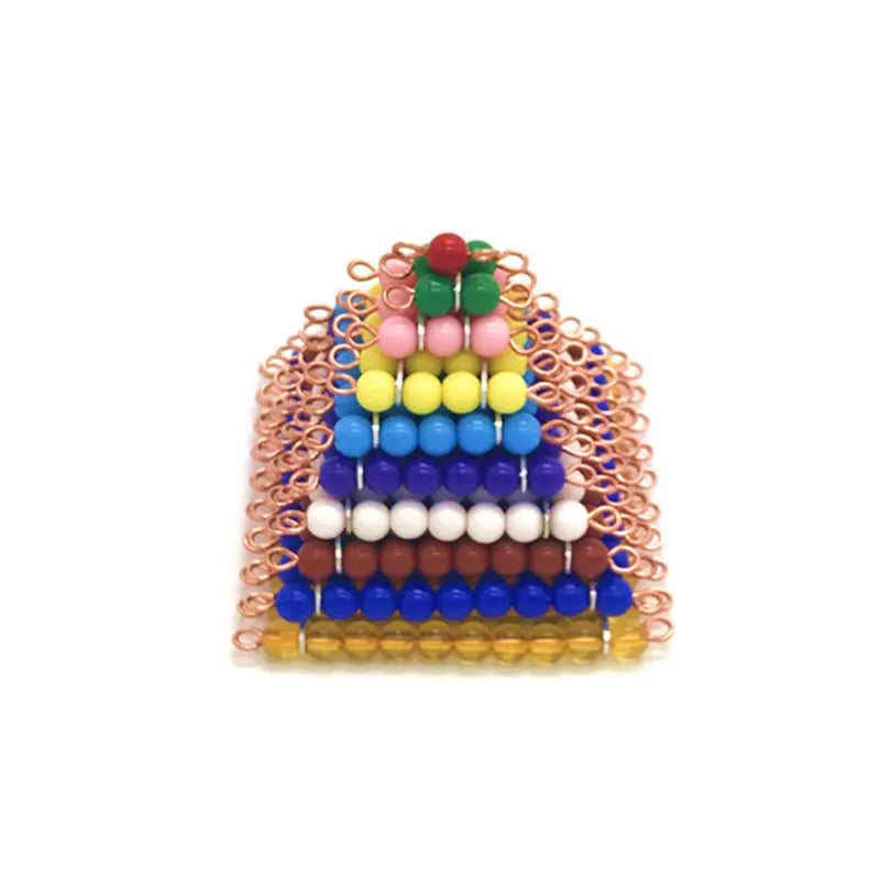 Montessori Numbers 1-9 Beaded Frame