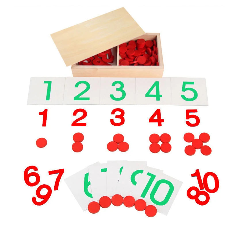 Kids Montessori Geometry Math Set