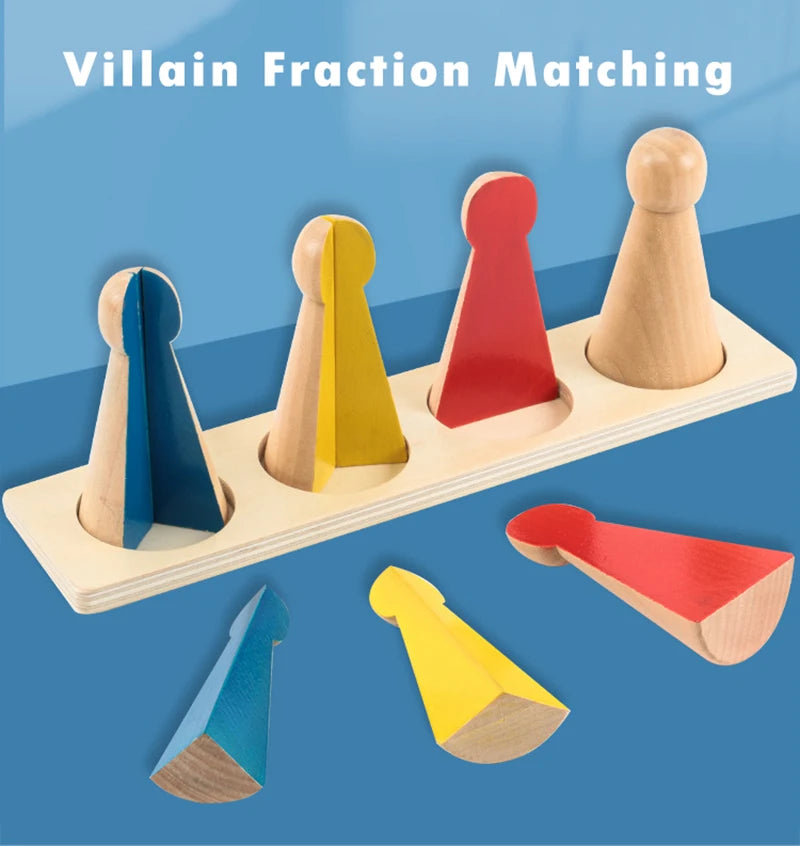 Kids Montessori Geometry Math Set