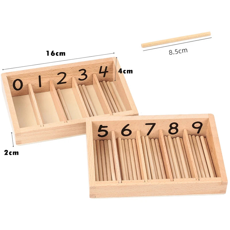 Kids Montessori Geometry Math Set