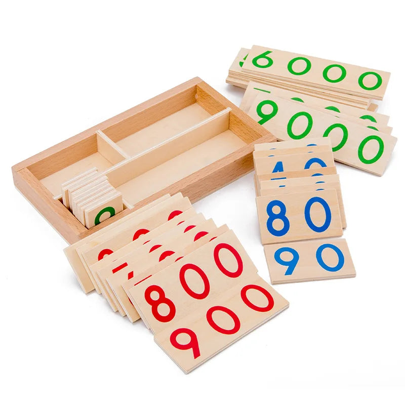 Kids Montessori Geometry Math Set