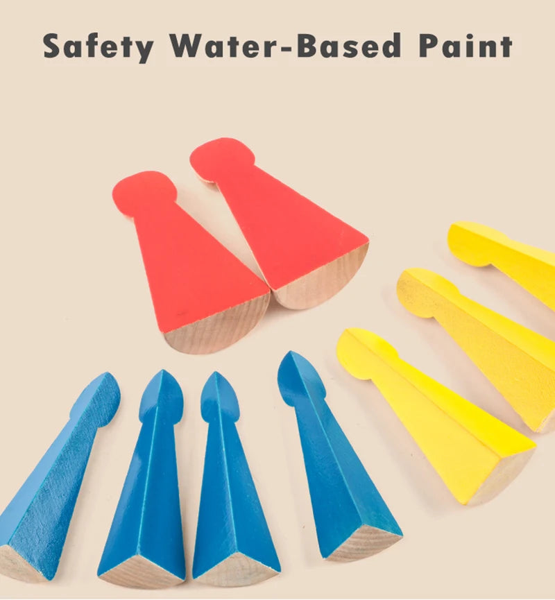 Kids Montessori Geometry Math Set