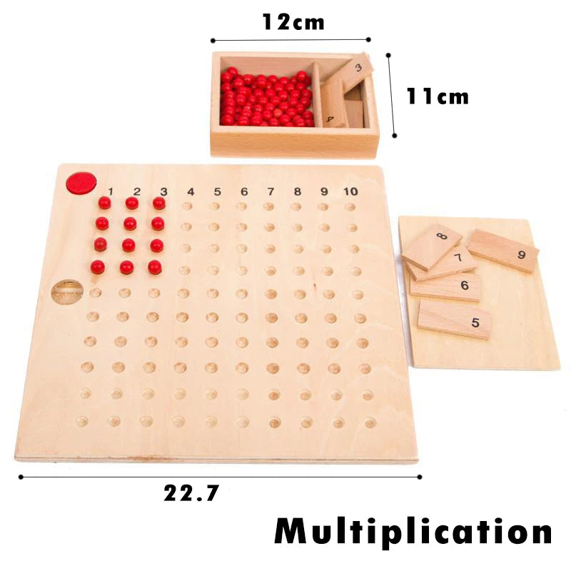 Kids Montessori Geometry Math Set