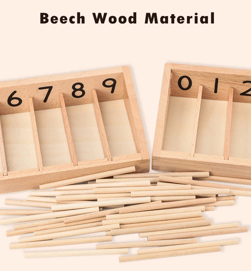 Kids Montessori Geometry Math Set