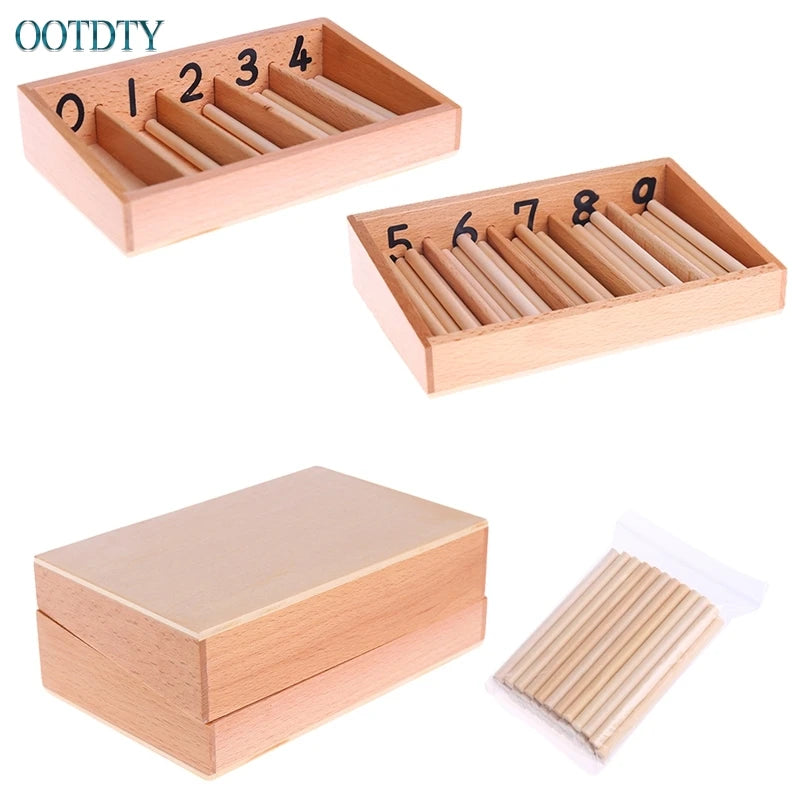 Wooden Spindle Box
