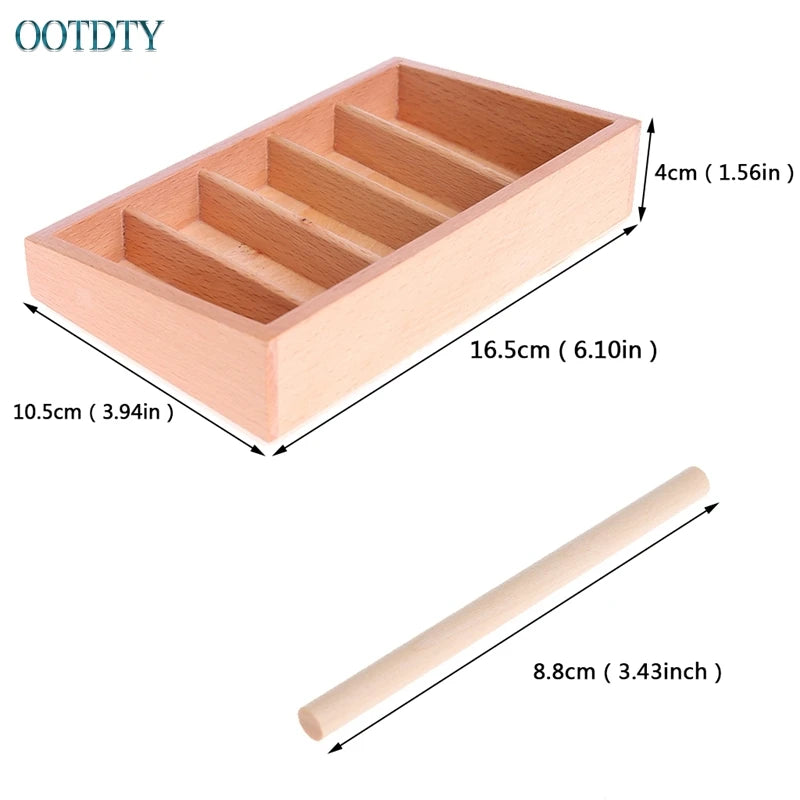 Wooden Spindle Box
