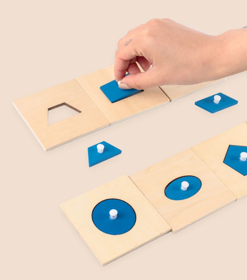 Kids Montessori Geometry Math Set