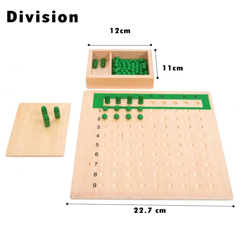 Kids Montessori Geometry Math Set