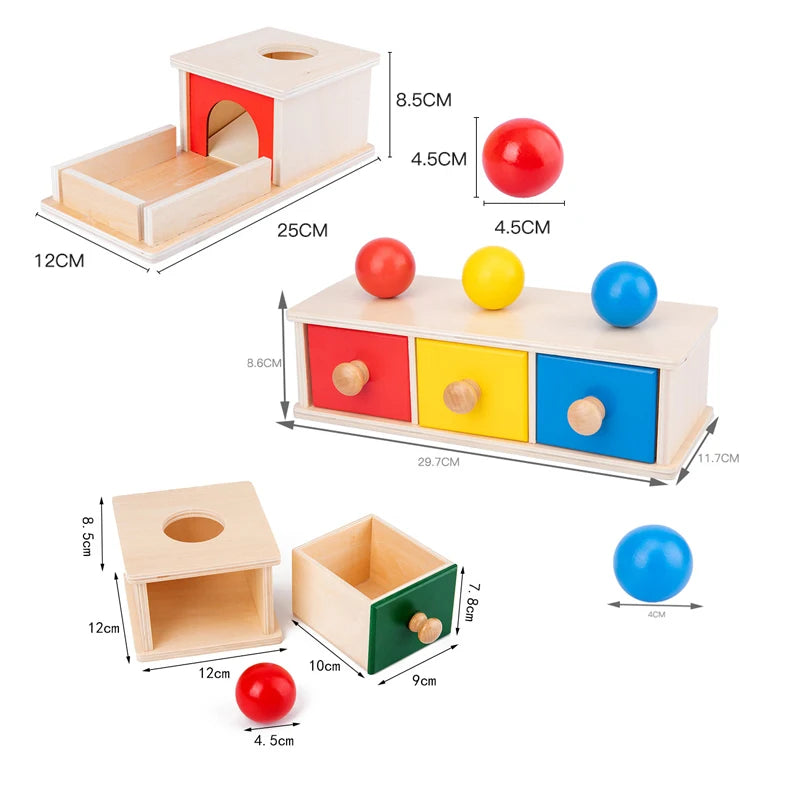 Three-color Puzzle Drawer