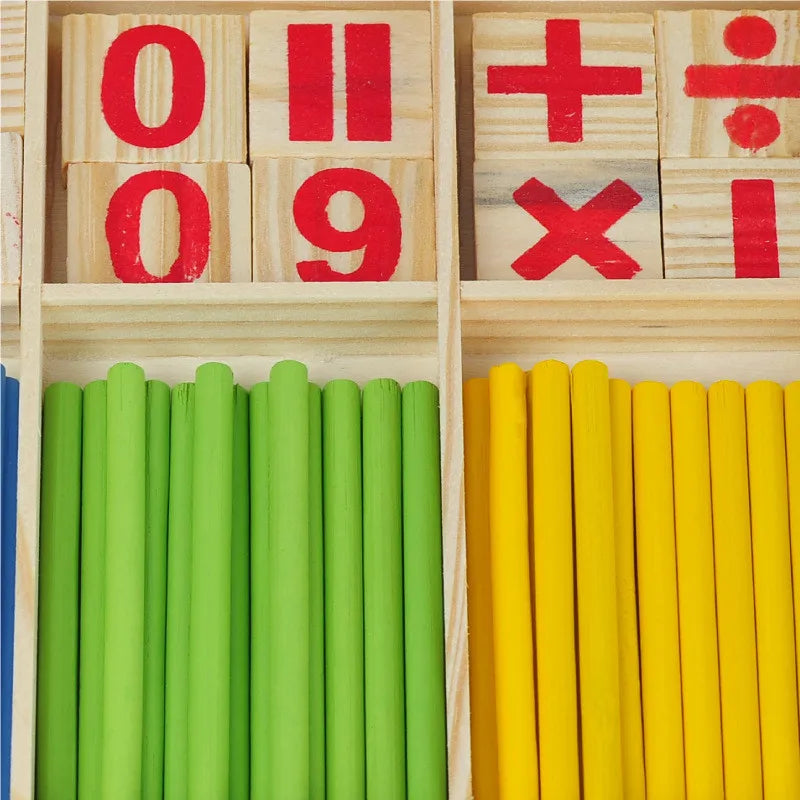 Montessori Geometry Wooden Maths Set For Kids