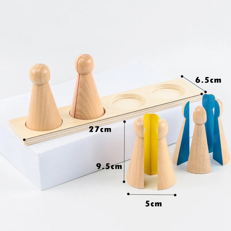 Kids Montessori Geometry Math Set