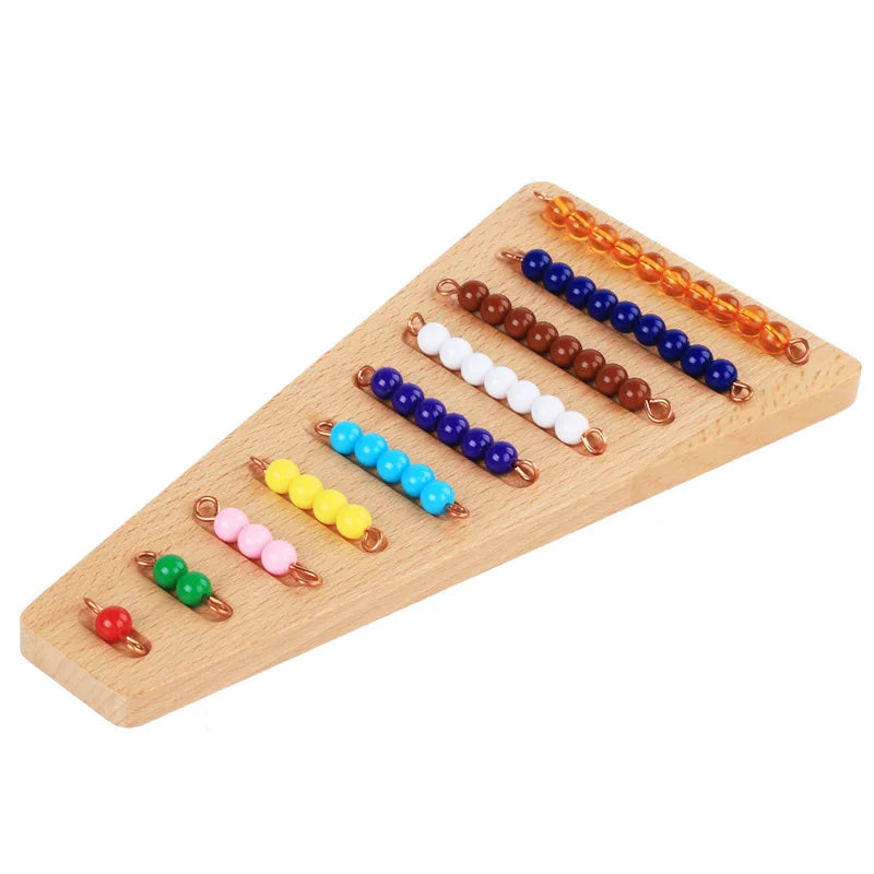 Montessori Numbers 1-9 Beaded Frame