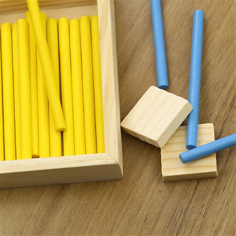 Montessori Geometry Wooden Maths Set For Kids