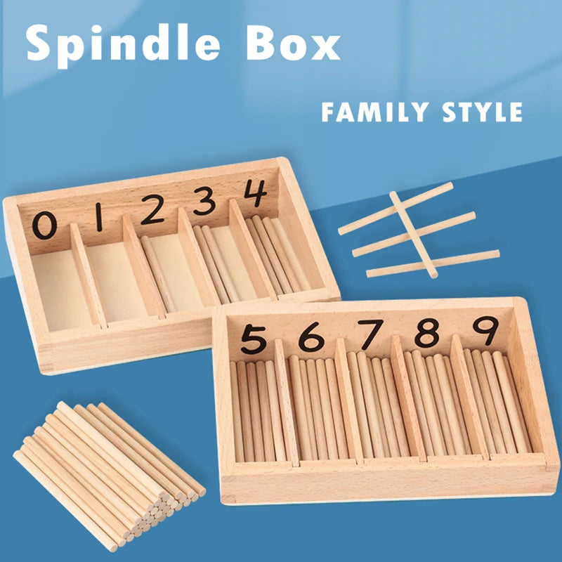 Kids Montessori Geometry Math Set