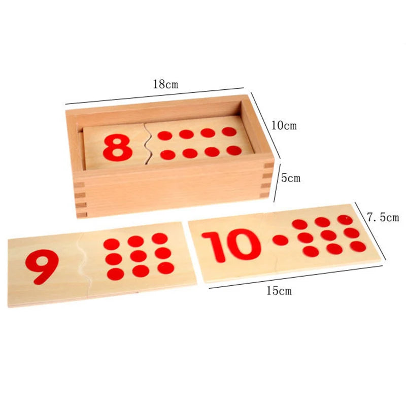 Kids Montessori Geometry Math Set