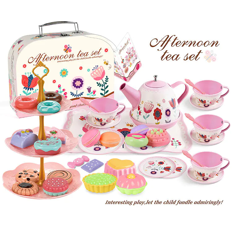 Girls Play Dessert & Tea Toy Set
