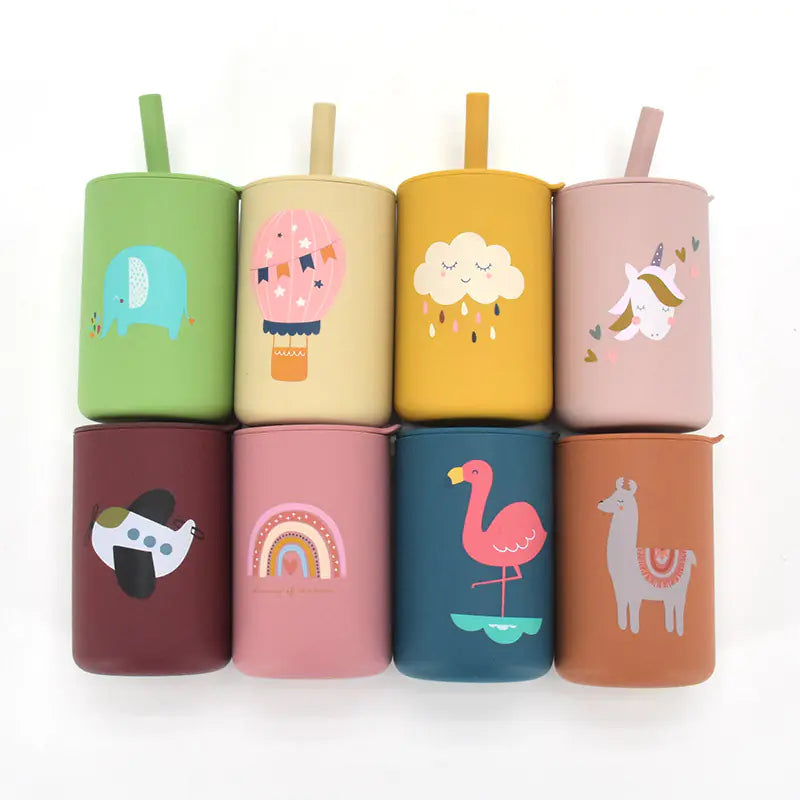 Leak-proof Silicone Children's Drinking Cup