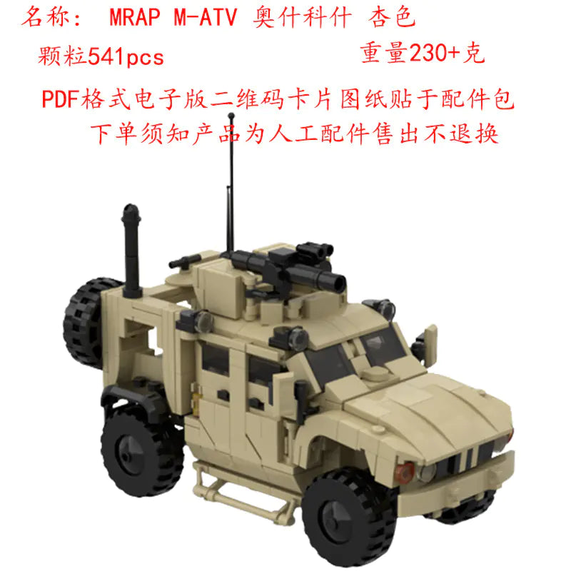 Cross-Border LEGO Military Vehicle