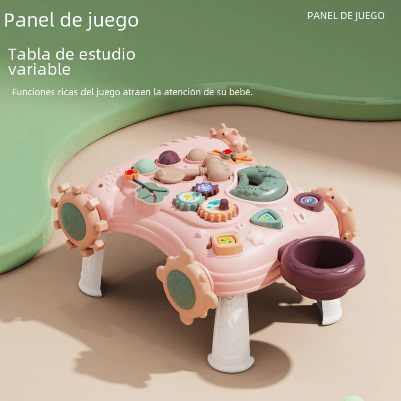 Multifunctional Baby Walker with Anti-Tip Design
