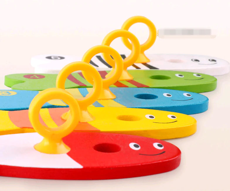 Wooden Fishing Toy Set for Kids