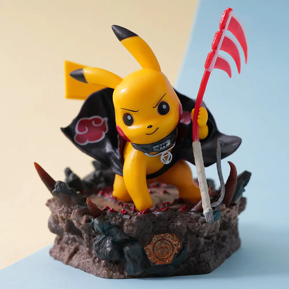 Pikachu x Naruto Figurine Model