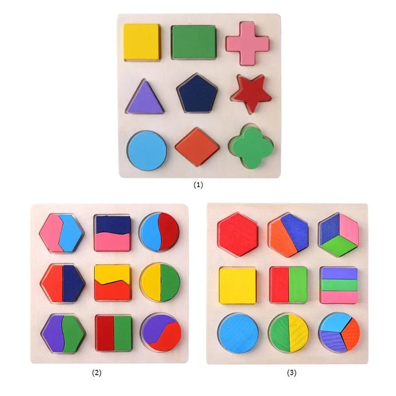 Geometric Shapes 3D Puzzle