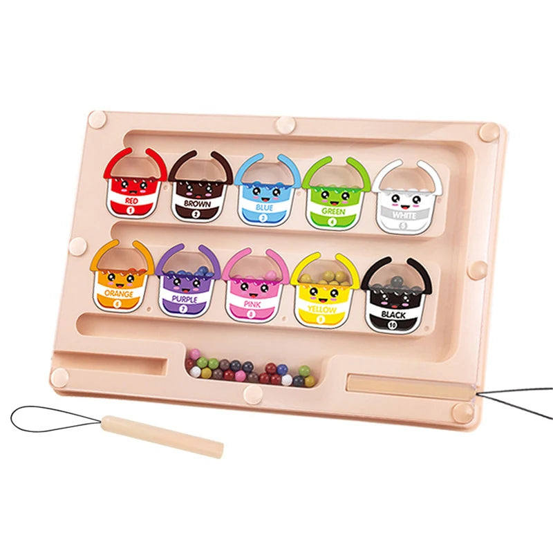 Magnetic Bead Maze