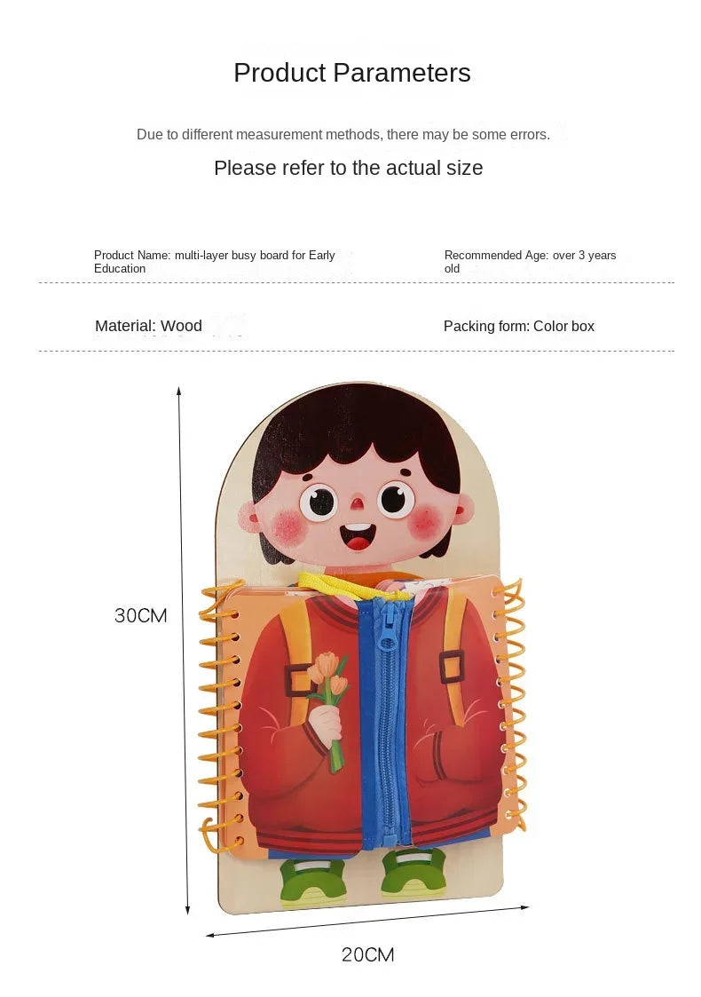Multi-layer Sensory Practice Dressing