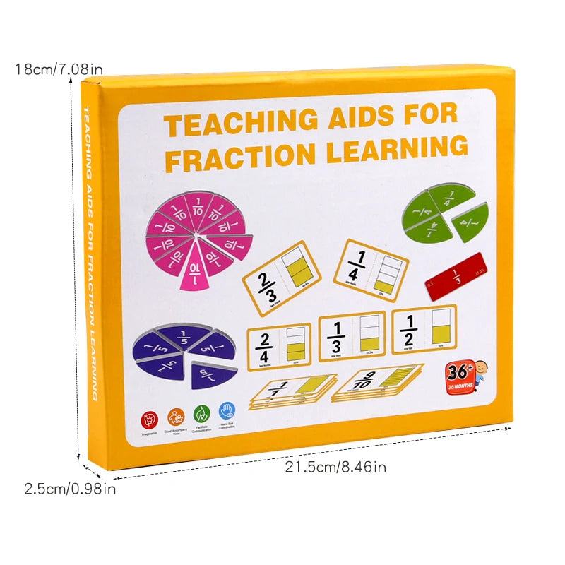 Fraction Learning Plate