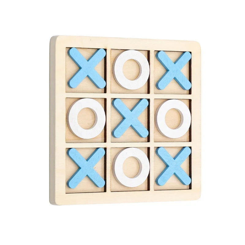 Tic-Tac-Toe Wooden Board Game