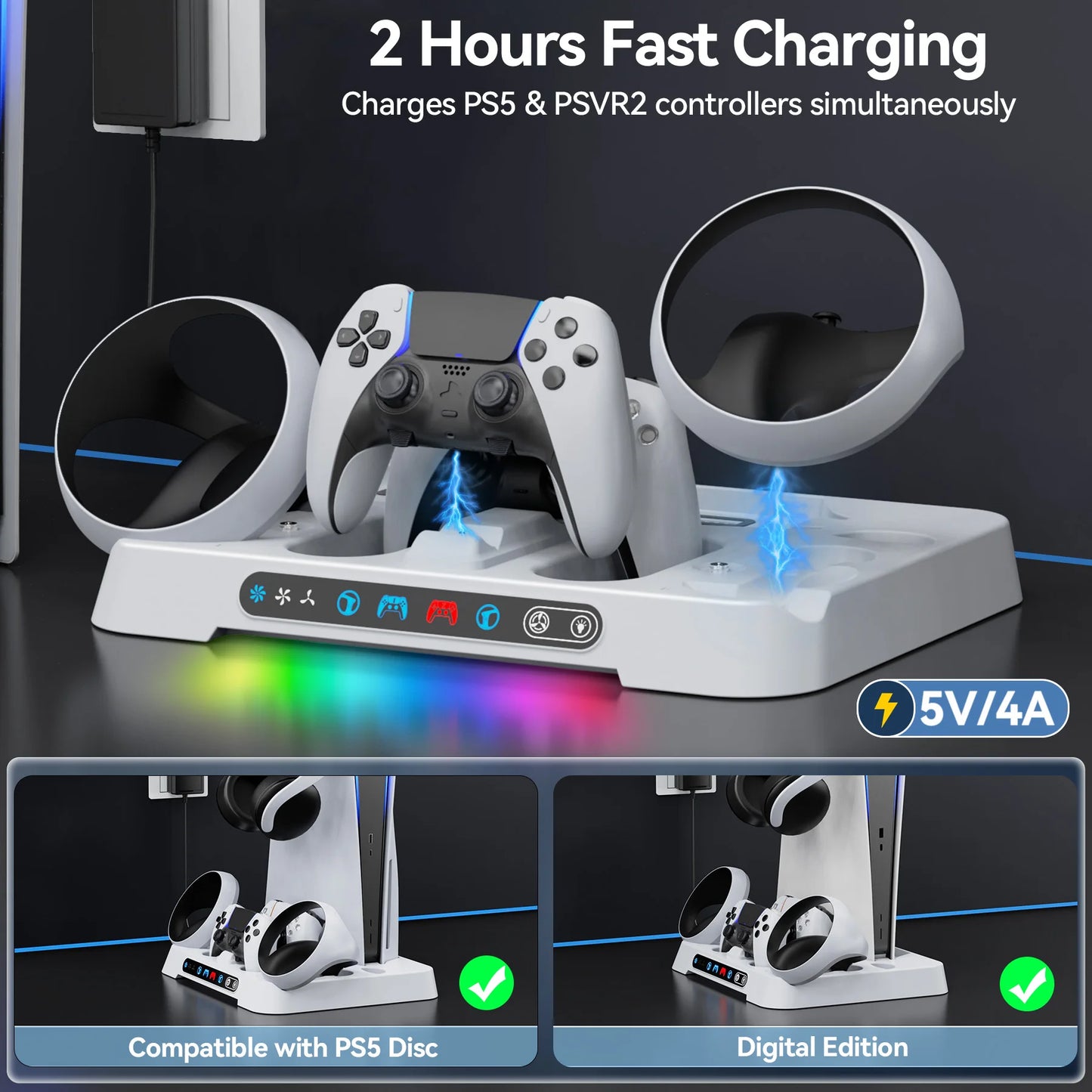 PS5 & PSVR Charging Station