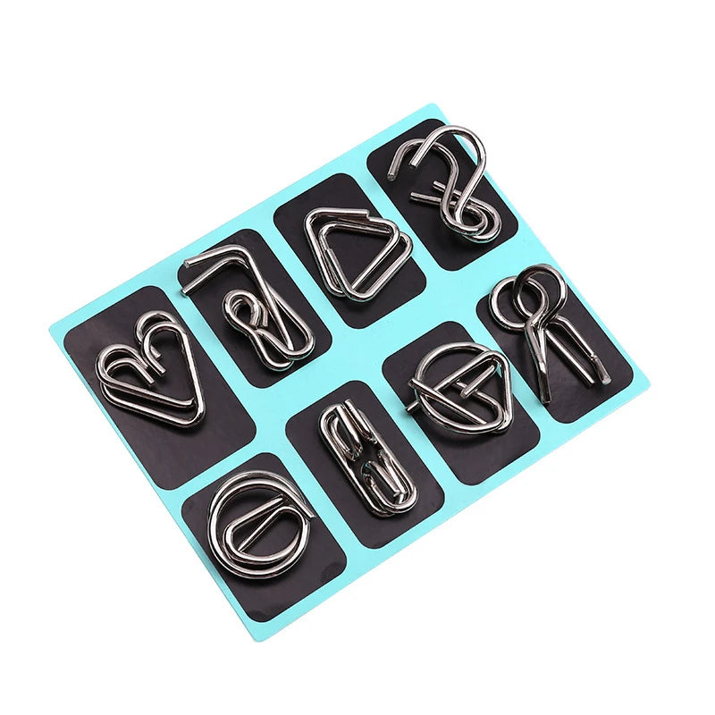 Metal Ring Buckle Set IQ Game