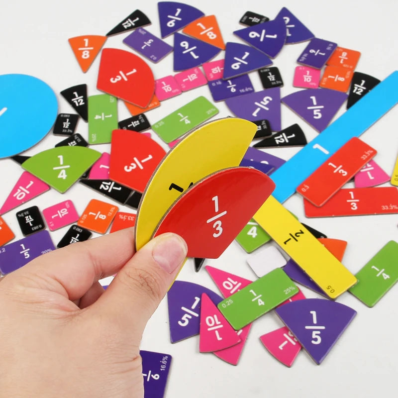 Fraction Learning Plate