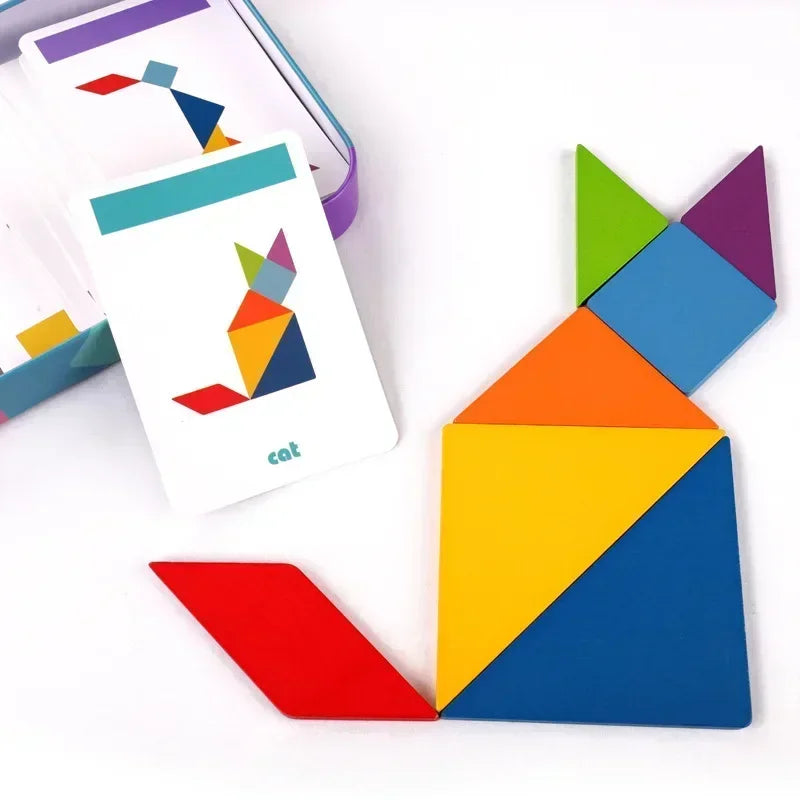 3D Animal Jigsaw Puzzle Colorful Tangram