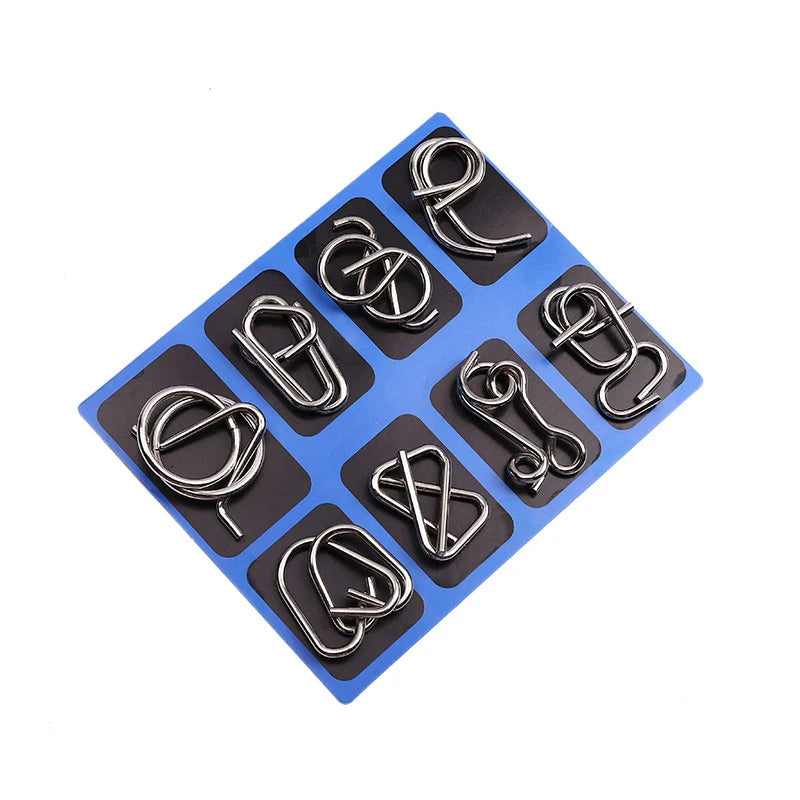 Metal Ring Buckle Set IQ Game