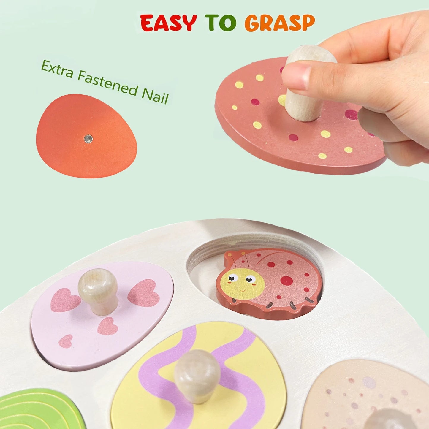 Montessori Matching Egg Puzzle