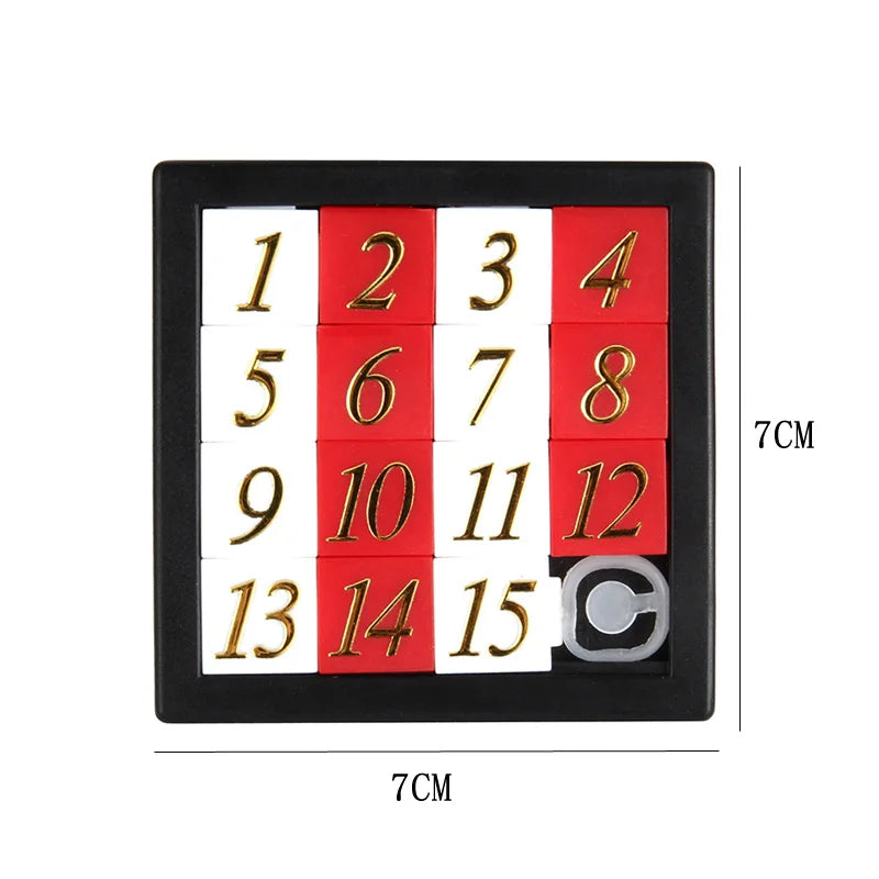 Sliding Numbers Brain Teaser IQ Test