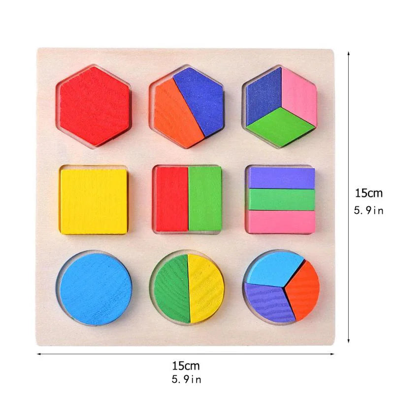 Geometric Shapes 3D Puzzle