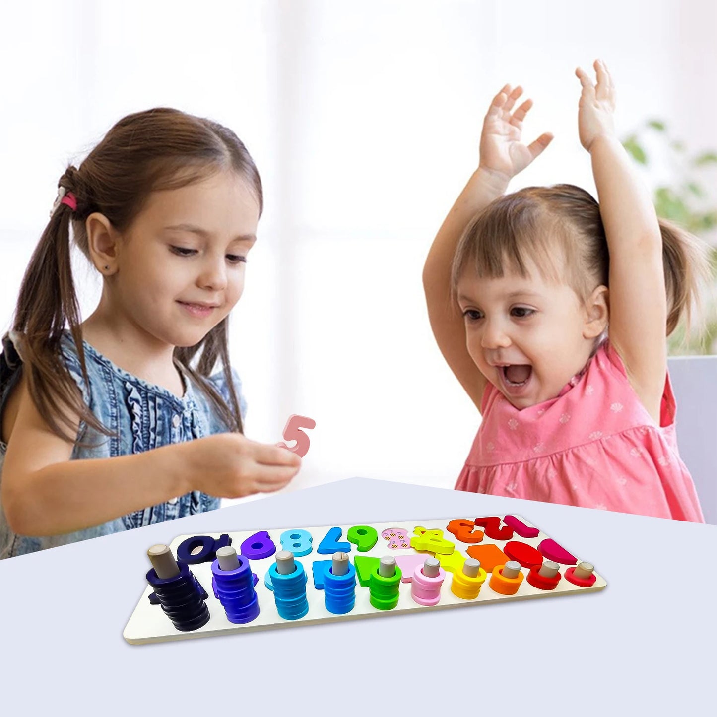Shape & Number Puzzle