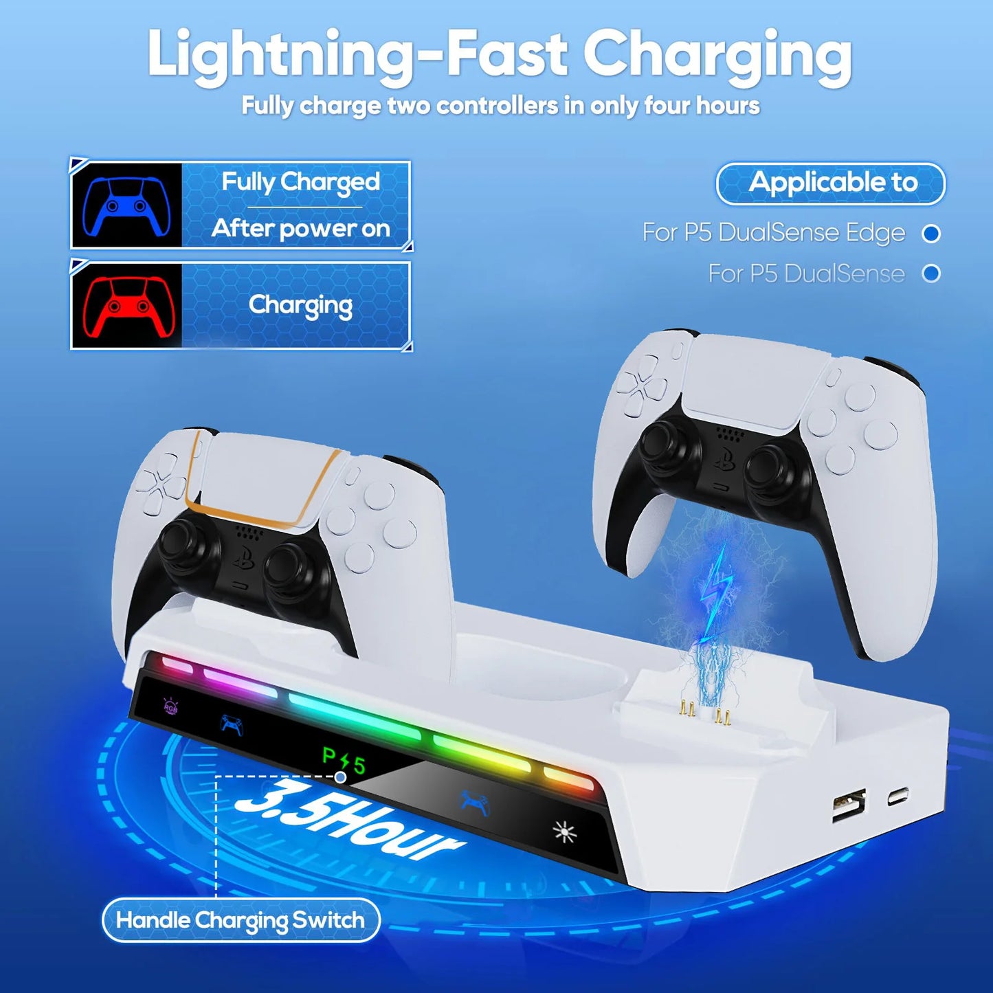 Wall Mount Kit For PS5/ Pro/Slim Console
